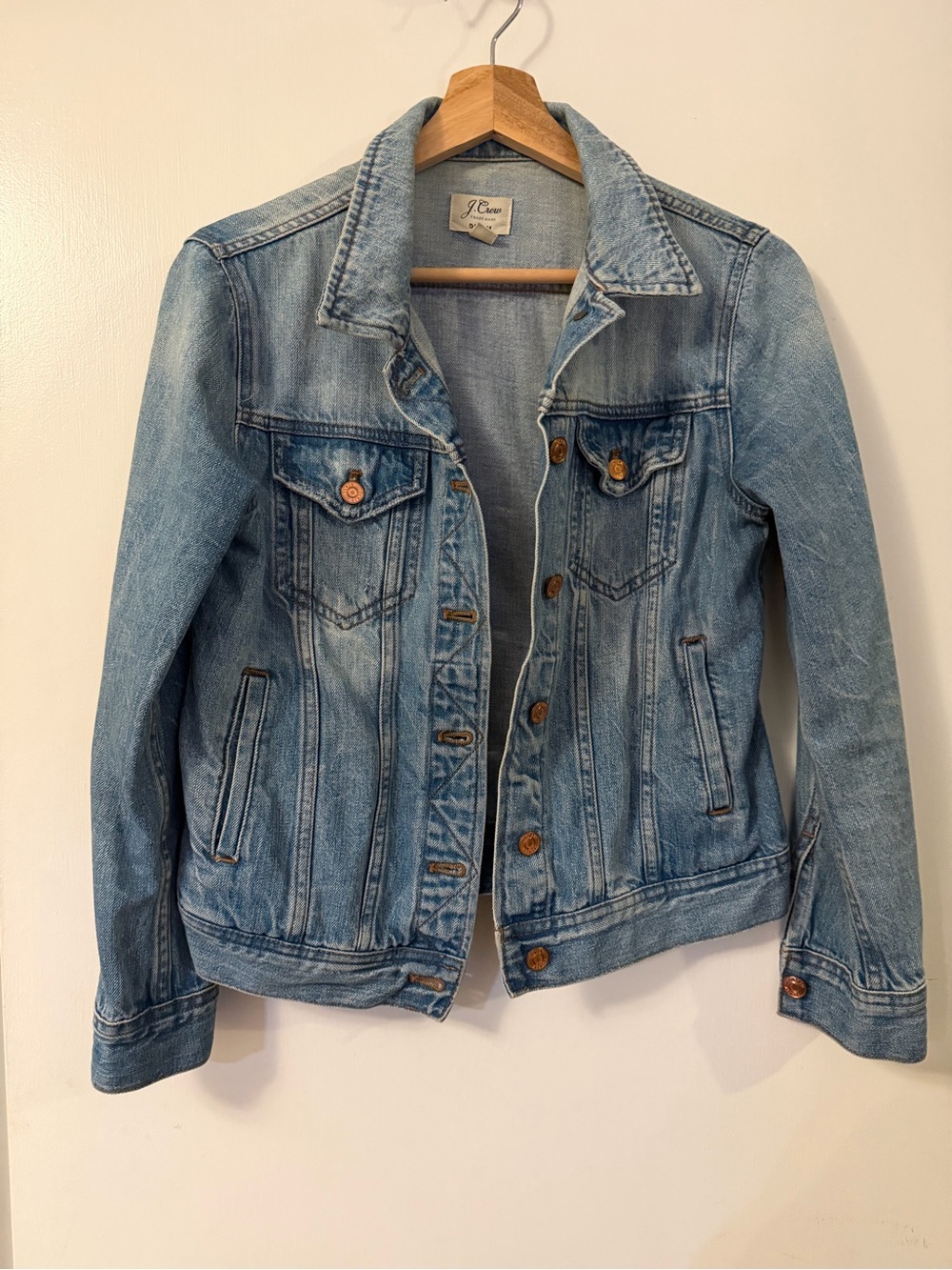 J.Crew Classic Denim Jacket - Women's Blue Jean Jacket